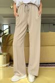 Made in Italy Cricket City Seamed Jogger Latte